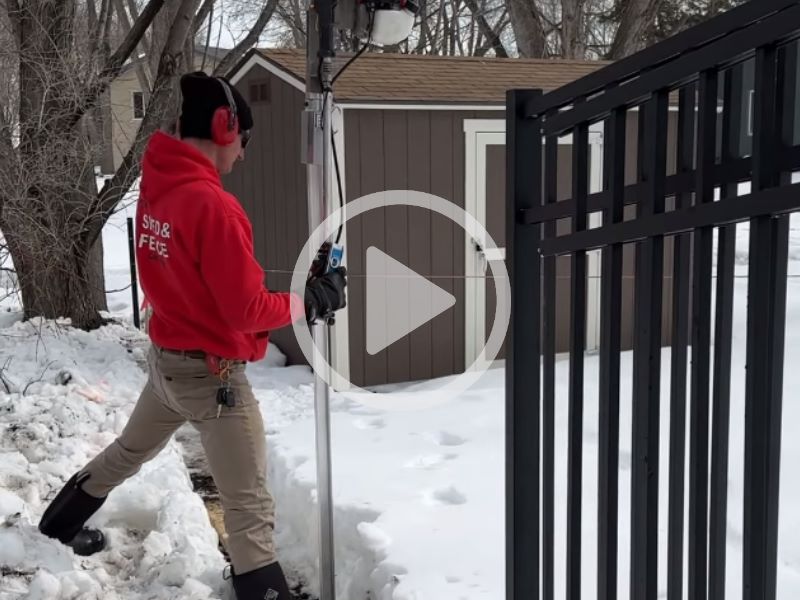 Aluminum Fence Company- Mankato Minnesota