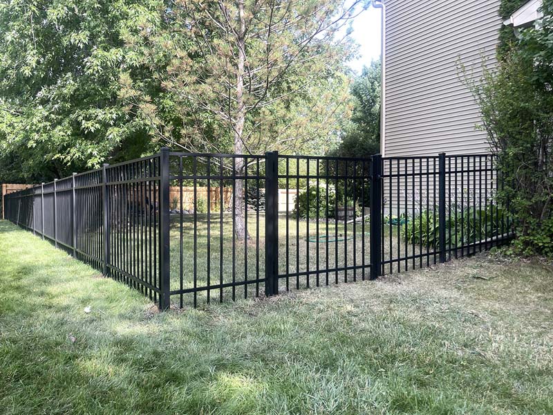 Pool Fence Example in St. James Minnesota
