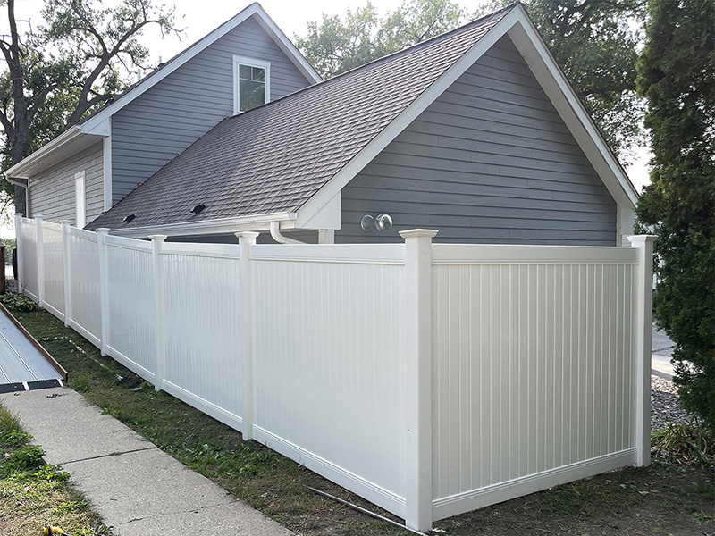 St. James Minnesota privacy fencing